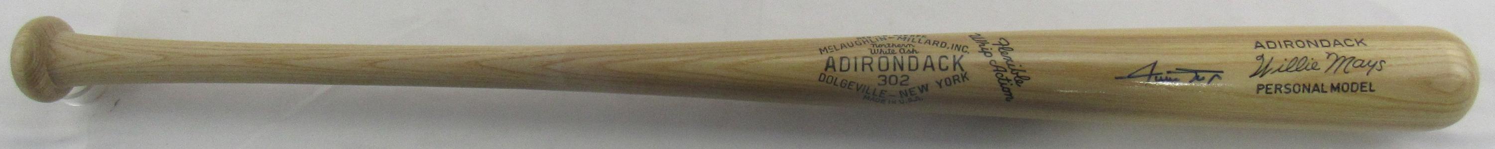 Willie Mays Signed Auto Adirondack Baseball Bat JSA LOA BB32685 Buy Cheap Cheapest