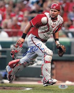 Wilson Ramos signed 8x10 photo PSA/DNA Cleveland Autographed 2025 Sale Online