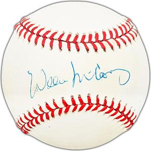 Willie McCovey Autographed NL Baseball San Francisco Giants Beckett #BK44450 Buy Online Cheap
