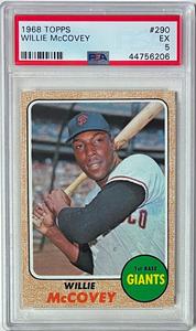 Willie McCovey 1968 Topps Card #290- PSA Graded 5 EX (San Francisco Giants/HOF) Cheapest Cheap Online