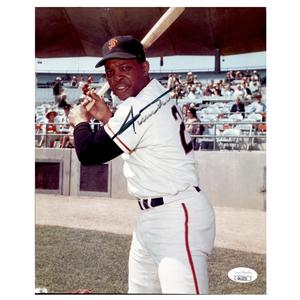 Willie Mays San Francisco Giants Autographed Signed 8x10 Photo (JSA COA #CA12733) Clearance Low Pice Fee Shipping