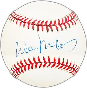 Willie McCovey Autographed NL Baseball San Francisco Giants Beckett #BK44454 Cheap Outlet Locations