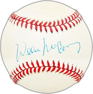 Willie McCovey Autographed NL Baseball San Francisco Giants Beckett #BK44453 Sale Exclusive