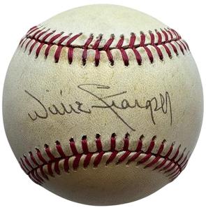 Willie Stargell Autographed Official National League Baseball (JSA) Free Shipping Low Shipping