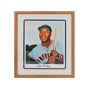 Willie McCovey San Francsico Giants Autographed Signed Framed 14x16 Lithograph LE #/100 (JSA COA) Sale Geniue Stockist