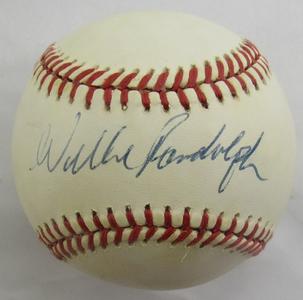 Willie Randolph Signed Auto Rawlings Baseball B151 For Cheap