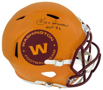 Ken Houston Signed Washington (WFT) FLASH Riddell F/S Rep Helmet w/HOF -(SS COA) Sale Original