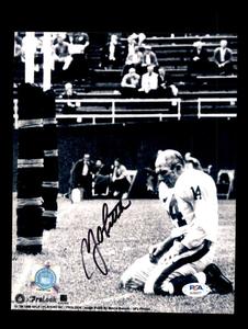 Ya Tittle PSA DNA Coa Autograph 8x10 Signed Photo Giants Cheap Sale Latest Collections