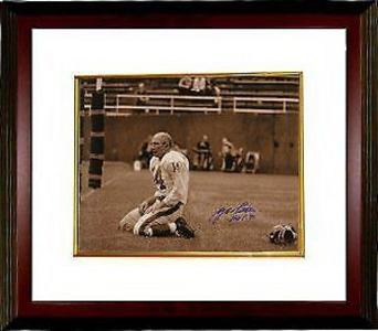 Y.A. Tittle signed New York Giants Blood 16x20 Photo w/ HOF 71 Custom Framed Cheap Cheap Online