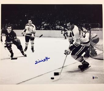 WILLIE O'REE Autograph BOSTON BRUINS Signed 11x14 Photo #3 w/ Beckett BAS COA Deals Online