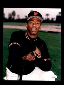 Willie McGee JSA Coa Signed  8x10 Photo Autograph Giants Fast Delivery Online