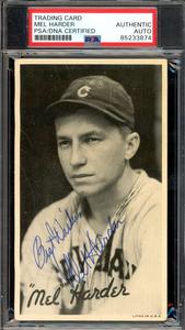 Mel Harder PSA DNA Signed 1936 R314 Goudey Wide Pen Autograph With Mastercard Cheap Online