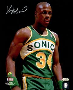 XAVIER MCDANIEL AUTOGRAPHED 8X10 PHOTO SEATTLE SUPERSONICS MCS HOLO 202456 Sale 2025 Unisex