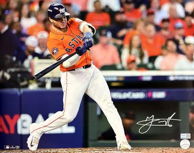 Yainer Diaz Signed Autographed Houston Astros 16x20 Photo TRISTAR Free Shipping Top Quality
