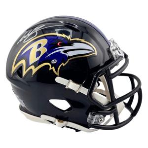 Willis McGahee Signed Baltimore Ravens Speed Mini Football Helmet (Beckett) Outlet Supply