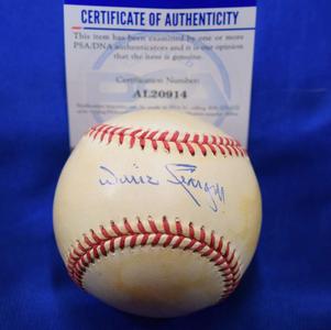 Willie Stargell PSA DNA Coa Autograph National League ONL Signed Baseball 1 Sale Cheapest Pice