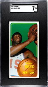 Willis Reed 1970-71 Topps Card #150- SGC Graded 7 NM (New York Knicks) Outlet Best Pices