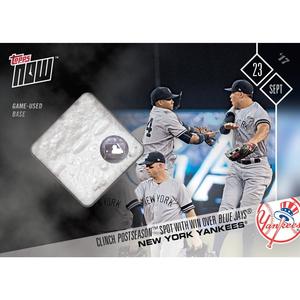 YANKEES TOPPS NOW GAME USED BASE RELIC CARD 645A LE #58/99 CLINCH POSTSEAON 2017 Outlet Hot Sale