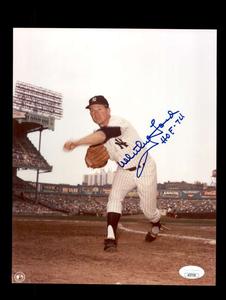 Whitey Ford JSA Coa Signed HOF 1974 8x10 Photo Autograph Yankees Shop Offer Online