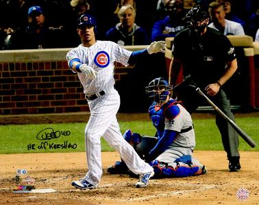 WILLSON CONTRERAS AUTOGRAPHED 16X20 PHOTO CUBS "HR OFF KERSHAW" MLB HOLO 233350 Best Place Cheap Pice