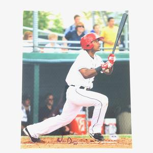 Wilmer Difo signed 11x14 Photo PSA/DNA Washington Nationals autographed Clearance With Credit Card