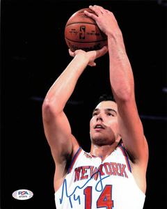 WILLY HERNANGOMEZ signed 8x10 photo PSA/DNA New York Knicks Autographed Jazz Pick A Best Cheap Pice