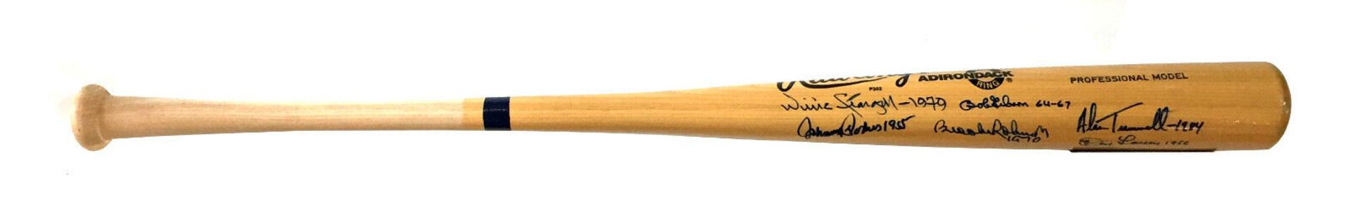 World Series MVPs Signed INS 10 Auto Bat Frank Robinson Bob Gibson Stargell COA Cheap Sale Shop