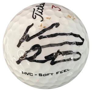 Woody Austin Autographed Titleist 3 Golf Ball Official Online