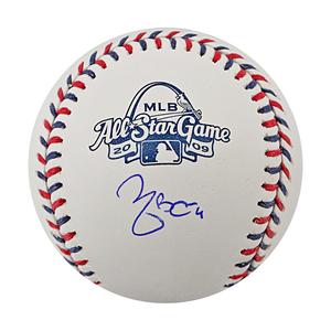 Yadier Molina St. Louis Cardinals Autographed Signed 2009 All Star Game Logo Baseball (USA SM COA #U59388) Clearance In China