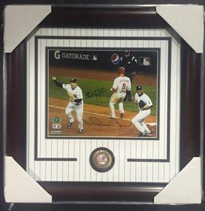 Yankees 2009 World Series Mariano Rivera & teixeira Signed Photo Framed Steiner Buy Cheap Low Cost