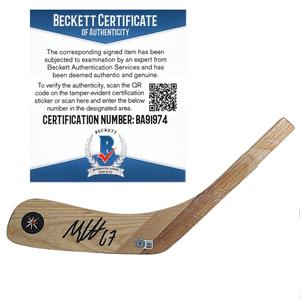 Max Pacioretty Autographed Vegas Golden Knights Hockey Stick Blade Beckett Cert Cheap Sale 100% Authentic