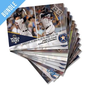 WORLD SERIES GAME 2 SPRINGER ALTUVE BREGMAN COREA TOPPS NOW 12 CARD SET 819-829 Tumblr Online