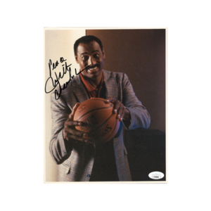 Wilt Chamberlain Los Angeles Lakers Autographed Signed Inscribed 8x10 Photo (JSA LOA #YY59836) Discount Shop