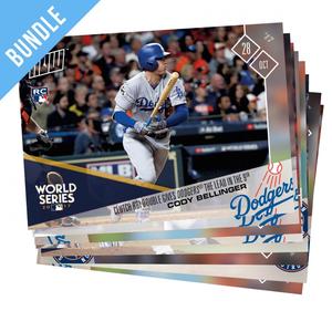 WORLD SERIES GAME 4 WOOD BELLINGER PEDERSON JANSEN  TOPPS NOW 8 CARD SET 833-840 View For Sale