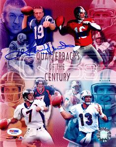 Johnny Unitas COLTS Signed Quaterbacks Of The Century Collage 8x10 Photo - PSA Clearance Pre Order