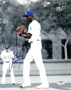 YADIER ALVAREZ signed 8x10 photo PSA/DNA Los Angeles Dodgers Autographed Best Wholesale