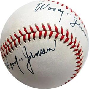 Woody Jensen Autographed / Signed Baseball (JSA) Free Shipping Get To Buy