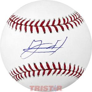 Yainer Diaz Signed Autographed Official ML Baseball TRISTAR High Quality For Sale