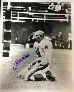Y.A. Tittle Autographed 8x10 Football Photo Cheap Online Online