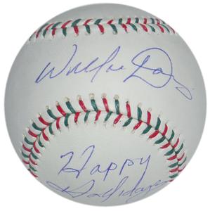 WILLIE DAVIS SIGNED HAPPY HOLIDAYS STEINER SPORTS RAWLINGS BALL LA DODGERS EXPOS Cheap Sale Geniue Stockist