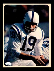 Johnny Unitas JSA Autograph 8x11 Signed Vintage Photo 1960`s Colts Pay With Paypal