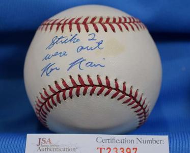 Ken Kaiser Signed Jsa Coa 1994 World Series Baseball Authentic Autographed 3 Cheap Usa Stockist
