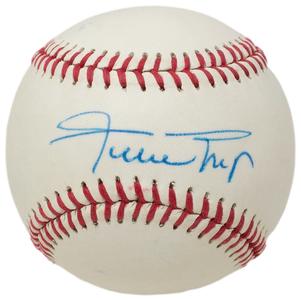 Willie Mays Monte Irvin Dual Signed Giants Baseball BAS LOA AA05922 Outlet Deals