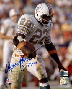 Mercury Morris Autographed Miami Dolphins 8x10 Photo 17-0 Beckett 47802 Cheap Wide Range Of