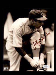Johnny Vander Meer PSA DNA Cert Signed  8x10 Photo Autograph Reds Free Shipping Best Pices