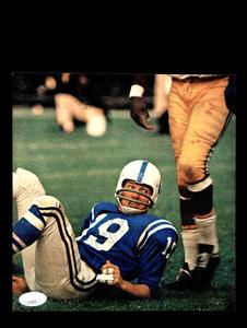 Johnny Unitas JSA Autograph 8x9 Signed Vintage Photo 1960`s Colts Online Cheap Quality
