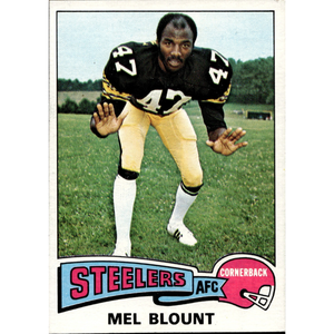Mel Blount Pittsburgh Steelers 1975 Topps #12 Fast Delivery Online