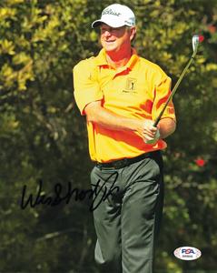 Wes Short Jr Signed 8x10 photo PSA/DNA Autographed Golf PGA Best Place