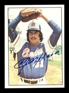 Maximino Leon Autographed Signed 1975 SSPC Card #3 Atlanta Braves SKU #204787 Cheap Sale Perfect