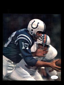 Johnny Unitas JSA Autograph 8x9 Signed Vintage Photo 60`s Colts Reliable Online